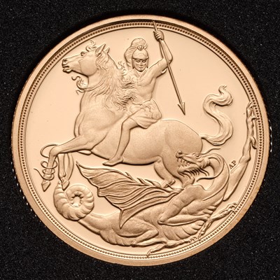 Lot 331 - Gibraltar, Proof Sovereign 2017; FDC,...