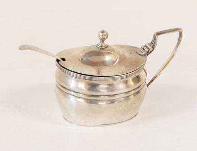 Lot 10 - A George III Silver Mustard-Pot and a George...