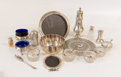 Lot 58 - A Collection of Assorted Silver, including...