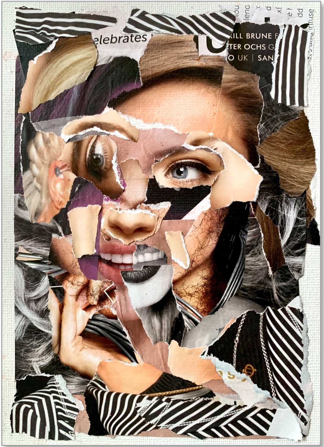 Lot 1 - SUBSPACER (Contemporary) "Ritual Scraps No.2"...