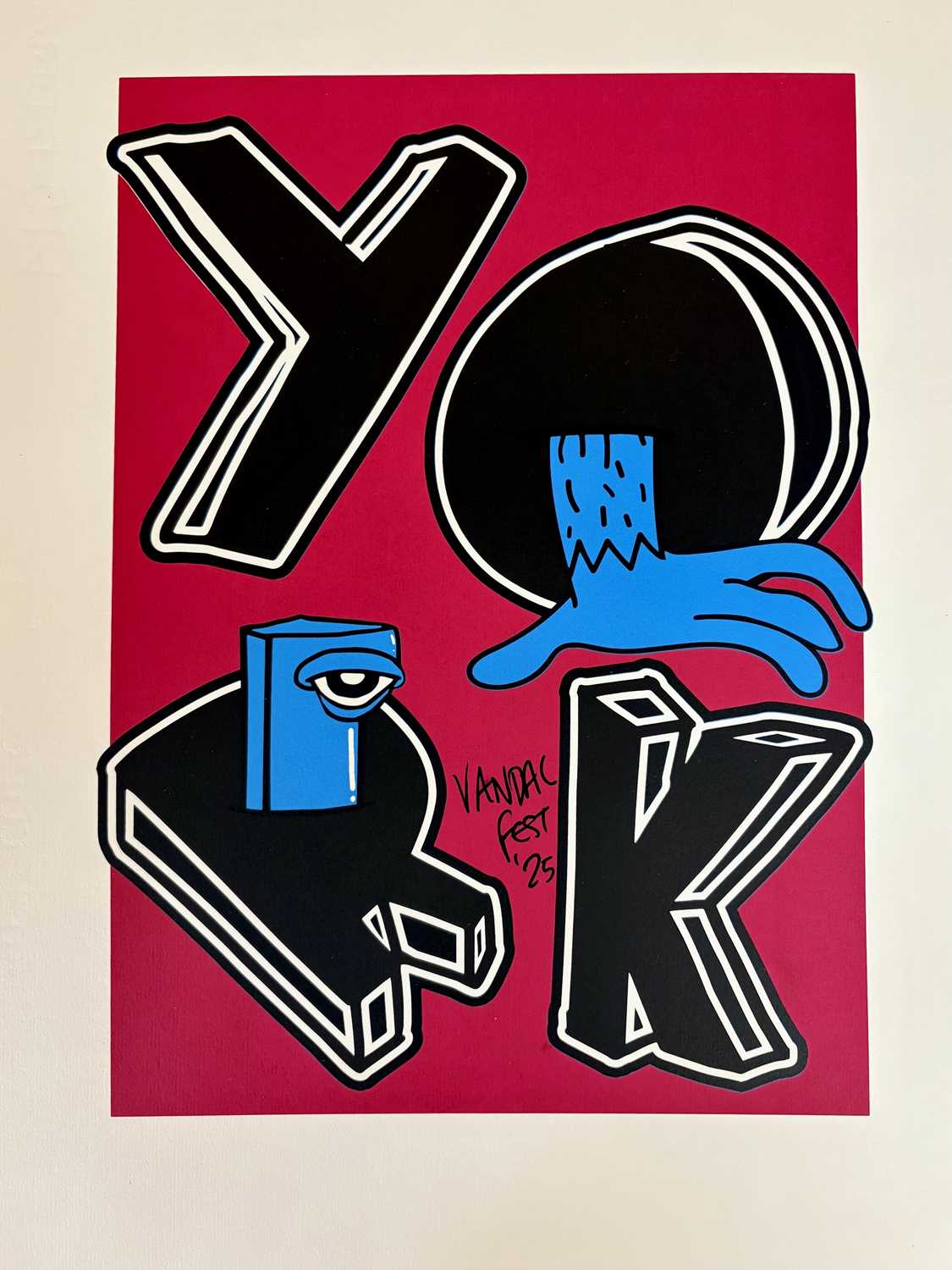 Lot 3 - Boxxhead (Contemporary) "York" Three colour...
