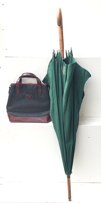 Lot 1108 - Mulberry Scotch Grain Tote Bag in black with...