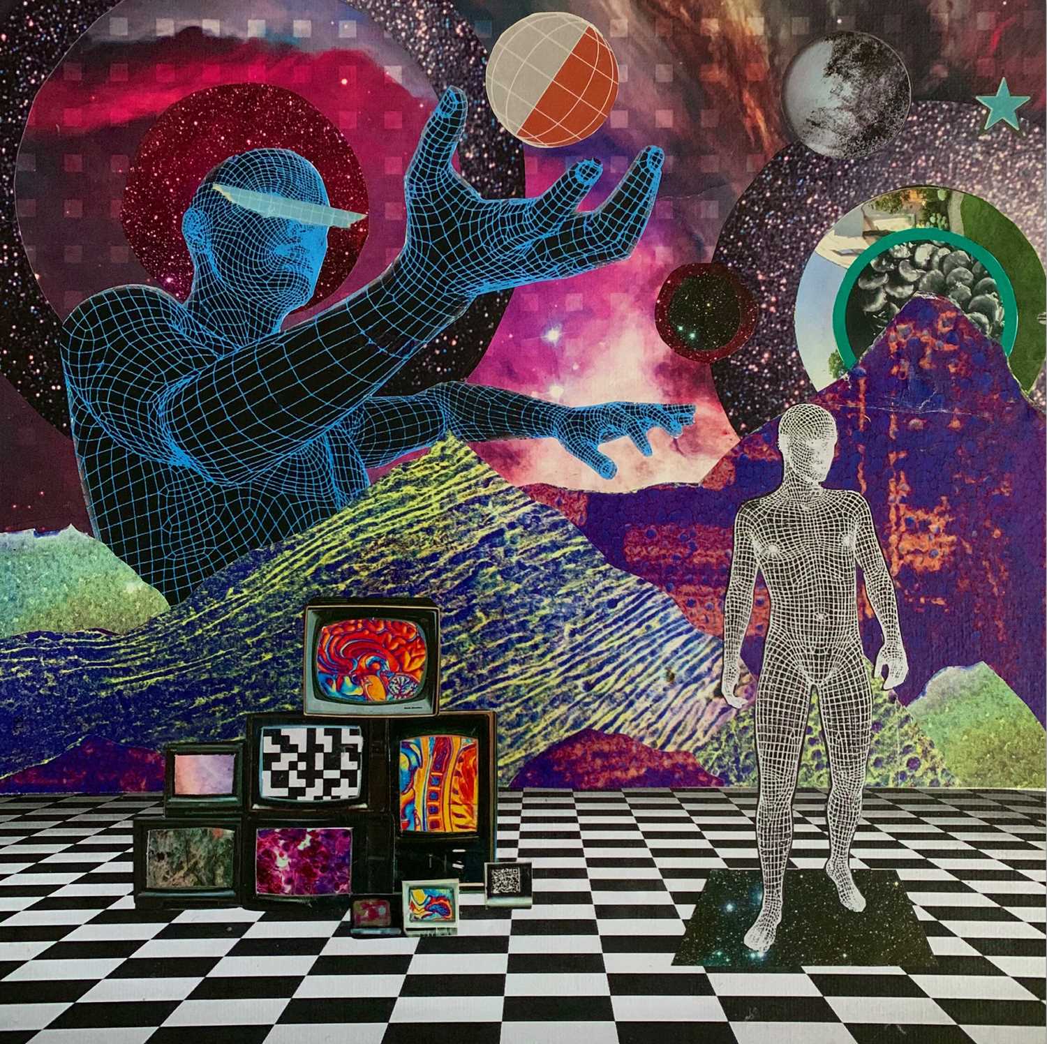 Lot 9 - SUBSPACER (Contemporary) "Mind" Handmade...