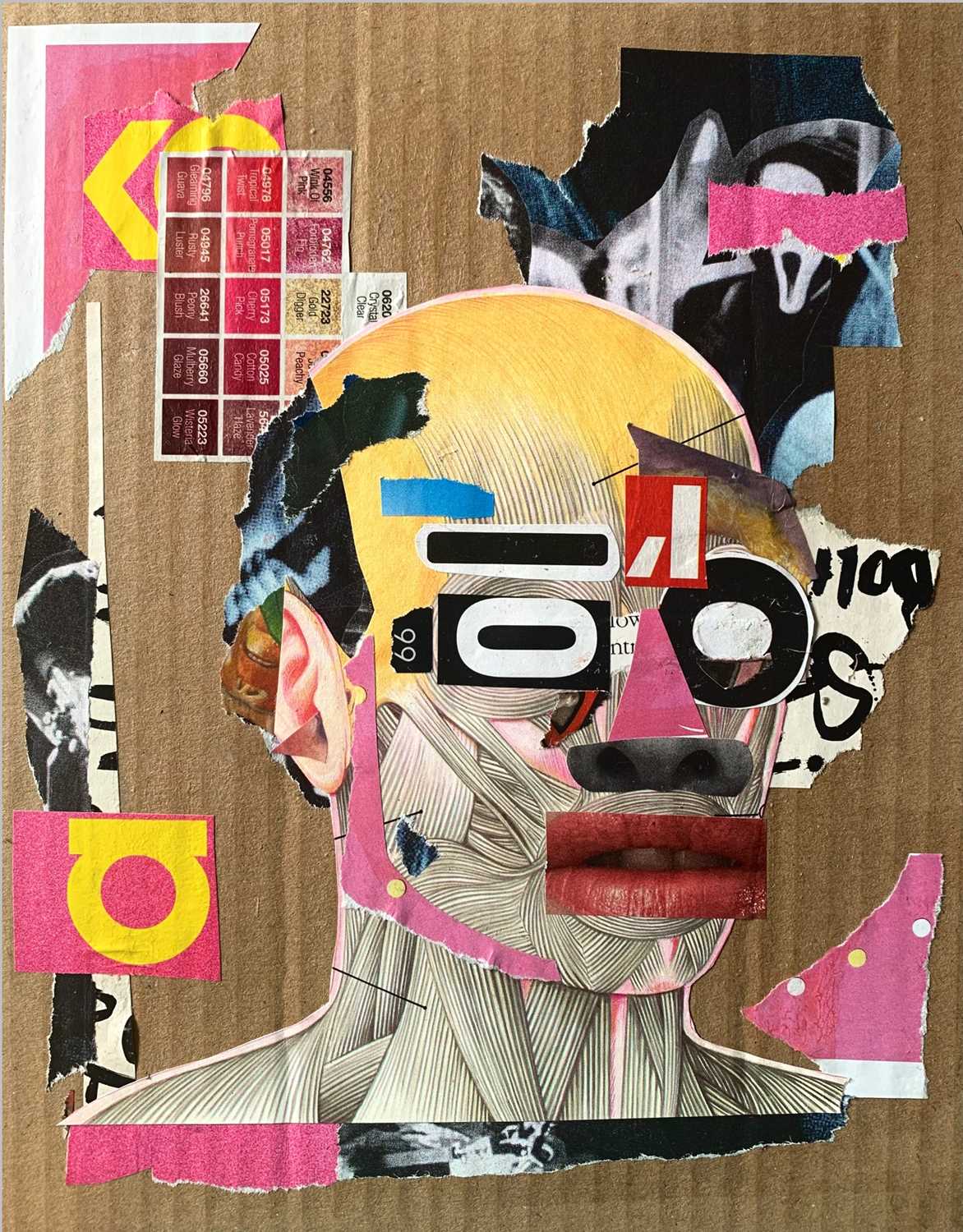 Lot 14 - SUBSPACER (Contemporary) "Gunk Gordon" Collage...