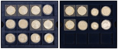 Lot 436 - Assorted Silver Proof Coins, 20 in total, all...