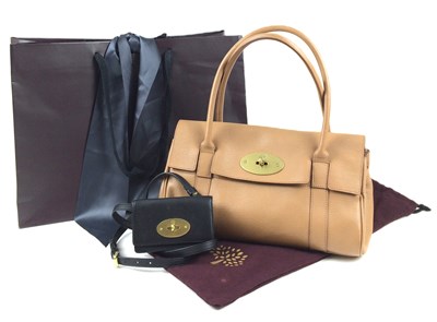 Lot 1049 - Mulberry Light Tan Bayswater Handbag, with...