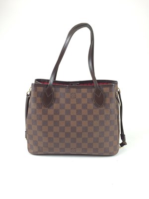 Lot 1047 - A Louis Vuitton Neverfull Damier Check Bag...