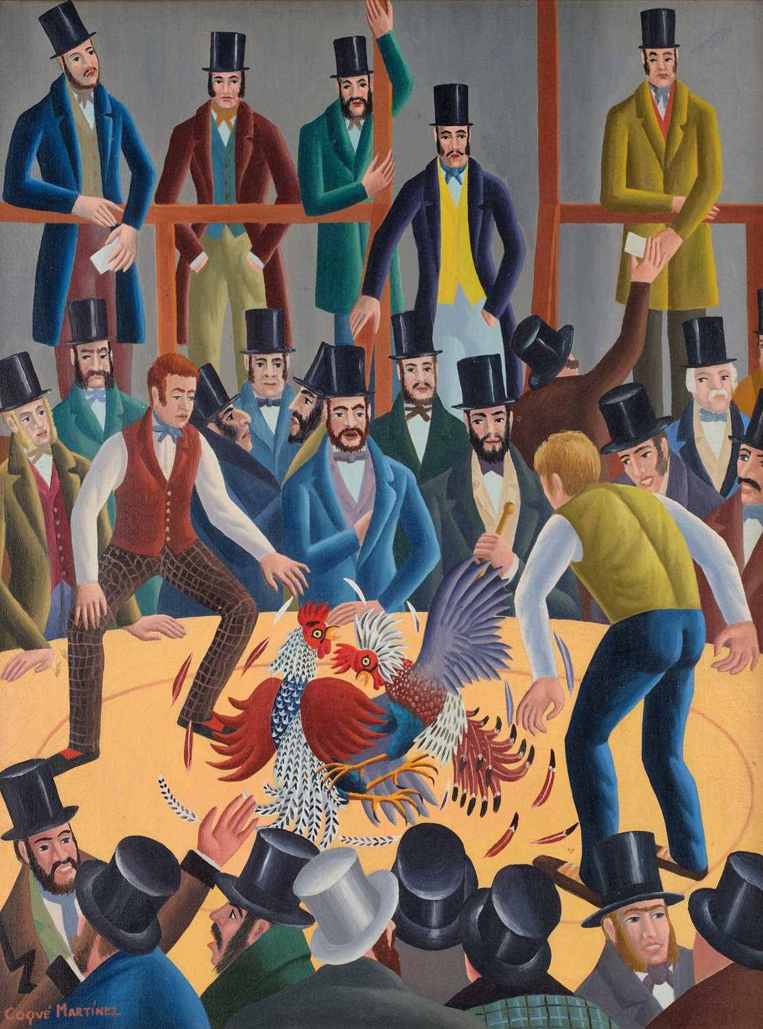 Lot 141 - Coqué Martinez (1926-2009) Spanish Cock...