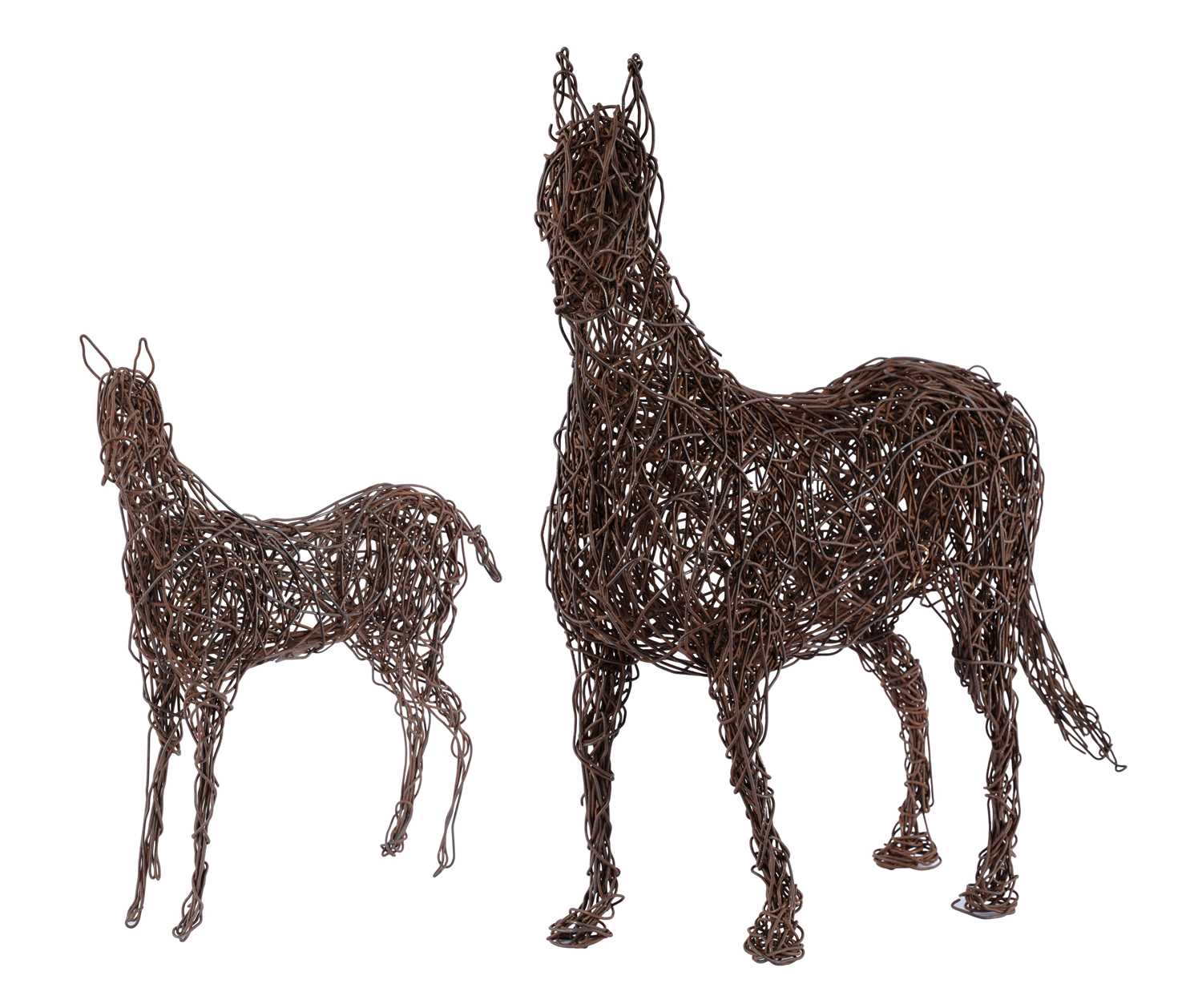Lot 148 - Emma Stothard (Contemporary) Mare and Foal...