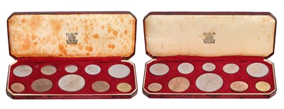 Lot 389 - 2x Elizabeth II, 'Coronation' Proof Sets 1953,...
