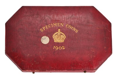 Lot 61 - Edward VII, Matt Proof Set 1902, partially...