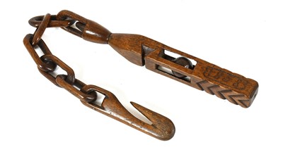 Lot 19th Century Cage and Ball Mahogany Knitting...