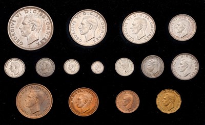 Lot 382 - George VI, 'Coronation' Proof Set 1937, 15...