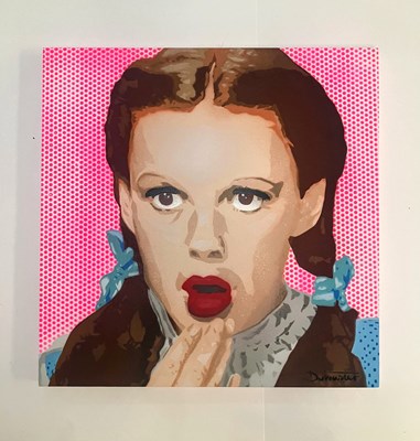 Lot 35 - DOTMASTERS (Contemporary) "Oh My" Spray paint...