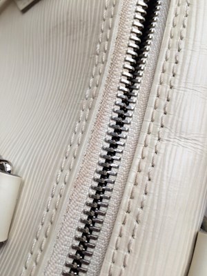 Lot 1031 - Louis Vuitton Cream Epi Leather Speedy Bag,...