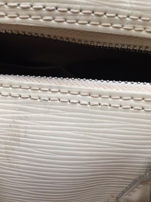 Lot 1031 - Louis Vuitton Cream Epi Leather Speedy Bag,...