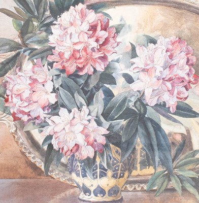 Lot 365 - Eleanor Dorris Varley (1902-1976) Hydrangeas...