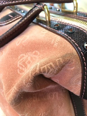 Lot Loewe Suede 160 Aniversario Fiel A La Piel Bag,...