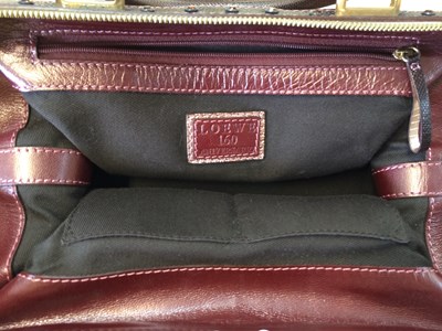 Lot Loewe Suede 160 Aniversario Fiel A La Piel Bag,...