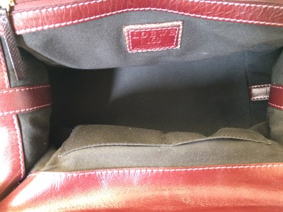 Lot Loewe Suede 160 Aniversario Fiel A La Piel Bag,...