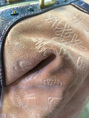Lot Loewe Suede 160 Aniversario Fiel A La Piel Bag,...