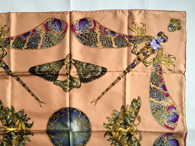 Lot 1034 - Gianni Versace Sheer Scarf, 42cm by 157cm, a...