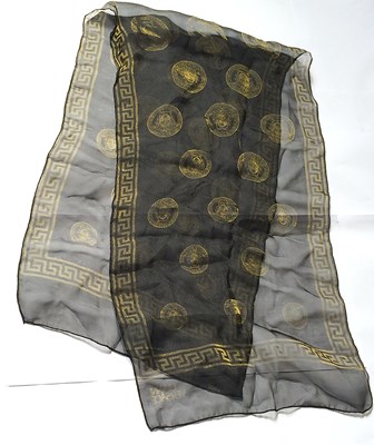 Lot 1034 - Gianni Versace Sheer Scarf, 42cm by 157cm, a...