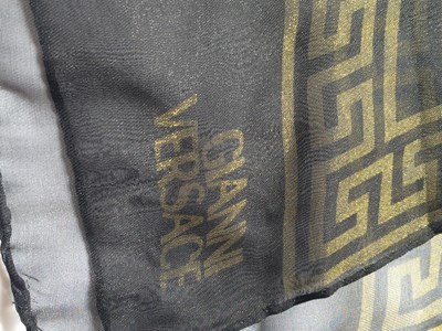 Lot 1034 - Gianni Versace Sheer Scarf, 42cm by 157cm, a...