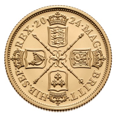 Lot 325 - East India Company, Half Guinea 2024, St....