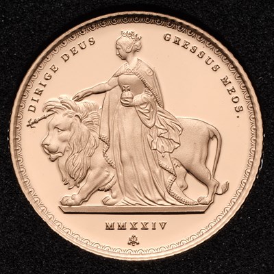 Lot 334 - East India Company, Half Sovereign 2024, St....