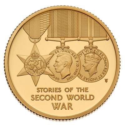 Lot 318 - Charles III, 1/4 oz Gold Proof Coin 2025,...