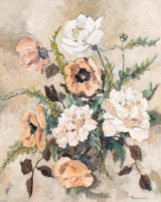Lot 366 - Eleanor Wadlow (1920-2011) "Peonies and...