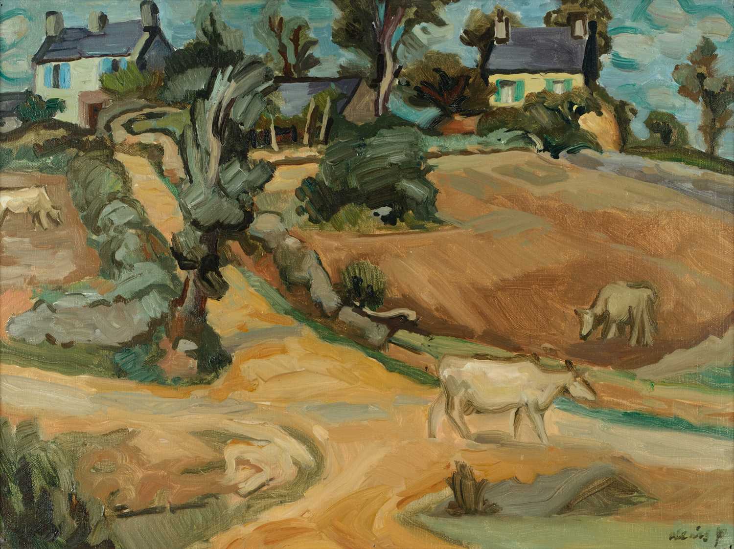 Lot 44 - Denis Peploe (1914-1993) Scottish "The...