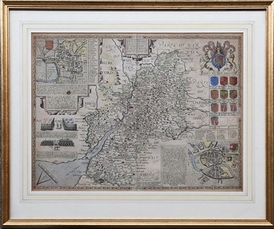 Lot 56 - Speed (John). Glocestershire, contrived into...
