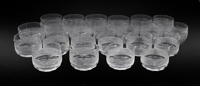 Lot 394 - Nine Georgian Glass Rinsers, early 19th...