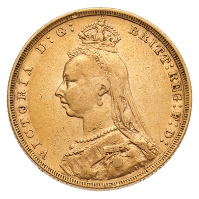 Lot 148 - Victoria, Sovereign 1888; near very fine