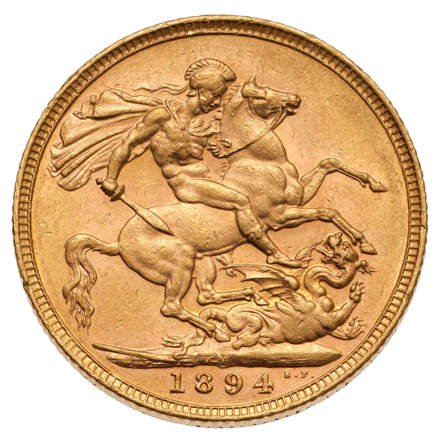 Lot 160 - Victoria, Sovereign 1894M, Melbourne Mint;...