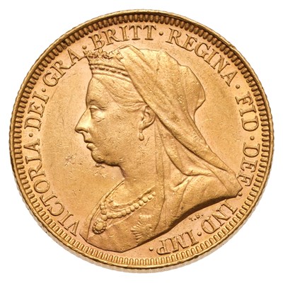 Lot 160 - Victoria, Sovereign 1894M, Melbourne Mint;...