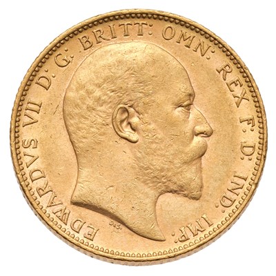 Lot 184 - Edward VII, Sovereign 1906M, Melbourne Mint;...