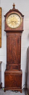 Lot 543 - A Mahogany Eight Day Longcase Clock, 13 inch...
