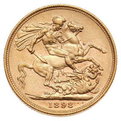 Lot 165 - Victoria, Sovereign 1898M, Melbourne Mint;...