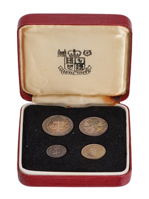 Lot 75 - Victoria, Maundy Set 1897; 4 coin set...