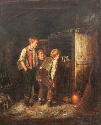 Lot 320 - Mark William Langlois (1848-1924) A visit to...