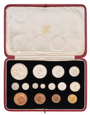 Lot 384 - George VI, 'Coronation' Proof Set 1937, 15...