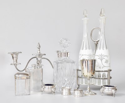 Lot 56 - A Collection of Assorted Silver and Silver...