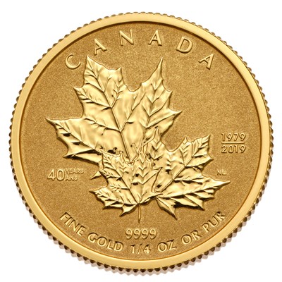 Lot 354 - Canada, Gold Proof Ten Dollars 2019, 40th...