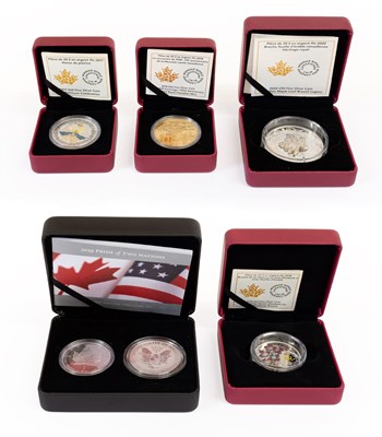 Lot 417 - Canada, Assorted Boxed Silver Proof Coins, 6...