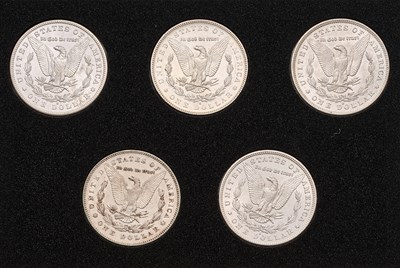 Lot 119 - USA, 15x 'Morgan' Dollars, comprising: 1878,...