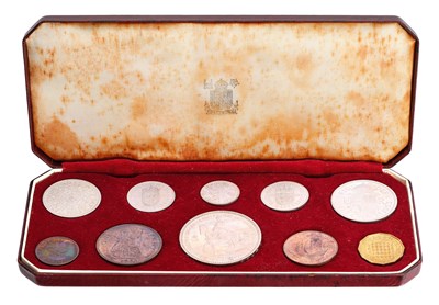 Lot 387 - Elizabeth II, 'Coronation' Proof Set 1953, 10...