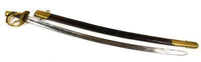 Lot 295 - A French Model 1822 Cavalry Sword, the 87cm...